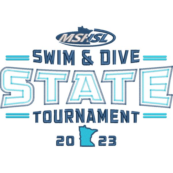 MSHSL_State Swim & Dive_Twill_EMB_11in_02102023 Thumbnail