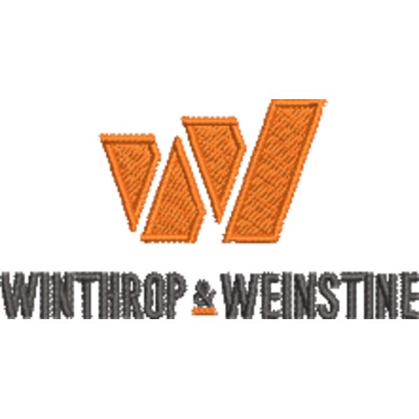 Winthrop & Weinstine_Side Cap_Orange & Grey Thread_2.25in_06272023 Thumbnail