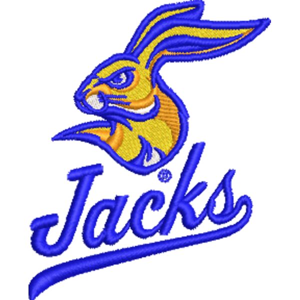 University Bookstore SDSU_Jacks Jackrabbit_Left Chest_2.43_062923 Thumbnail
