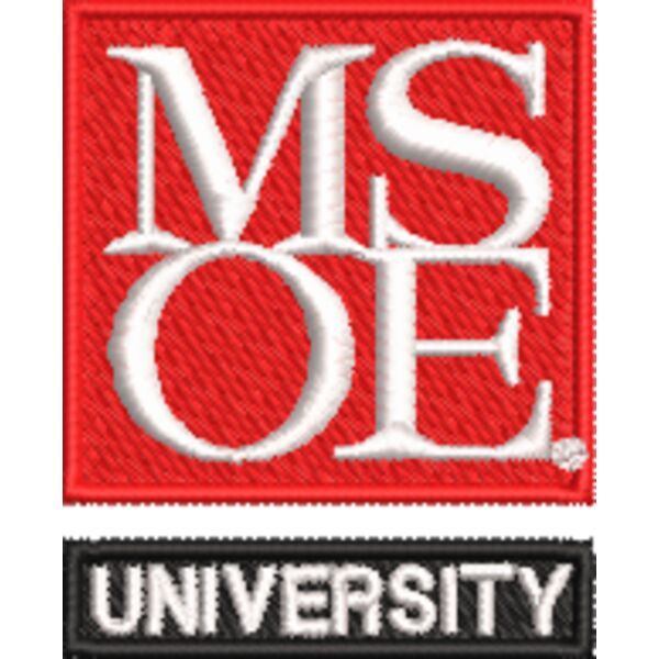 MSOE Bookstore_MSOE University Logo_Left Chest_1.6_061423 Thumbnail