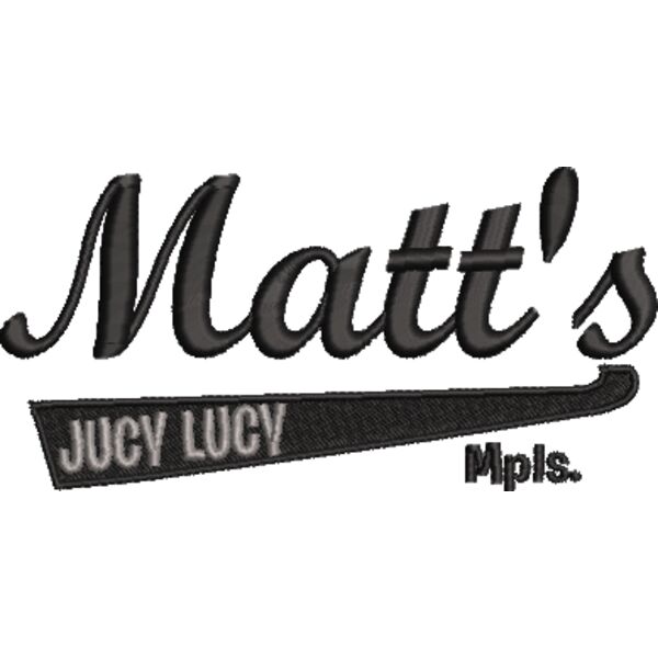 Matt's Bar_Black & Grey_Jucy Lucy_Beanie_EMB_4_09222023 Thumbnail
