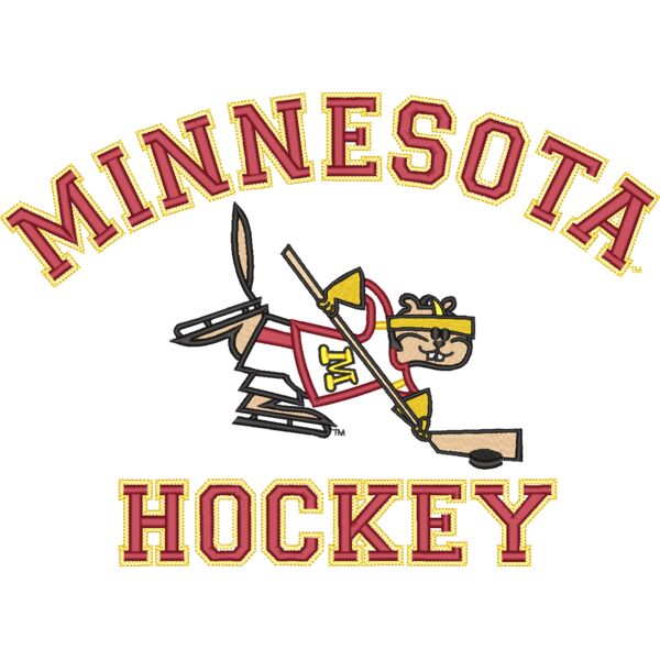 Gold Country_Minnesota Hockey Retro Skating Goldy_Twill_011224 Thumbnail