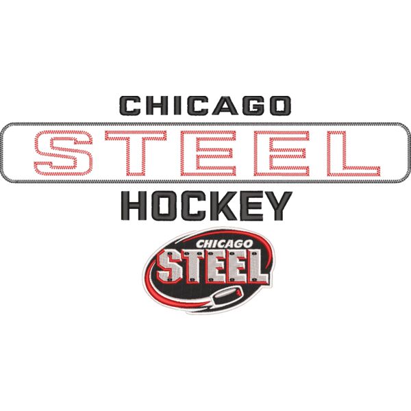 Chicago Steel Hockey_Steel_Custom Twill_EMB_12_08172023 Thumbnail