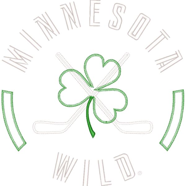 Minnesota Wild_St Patricks Day Crossed Sticks_Twill_8.8_021624 Thumbnail
