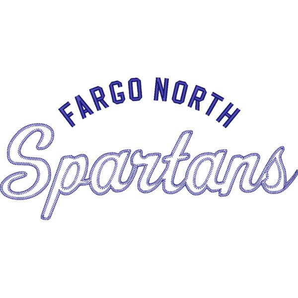 Fargo North High School_Spartans_RT160_Twill_11.75_032724 Thumbnail