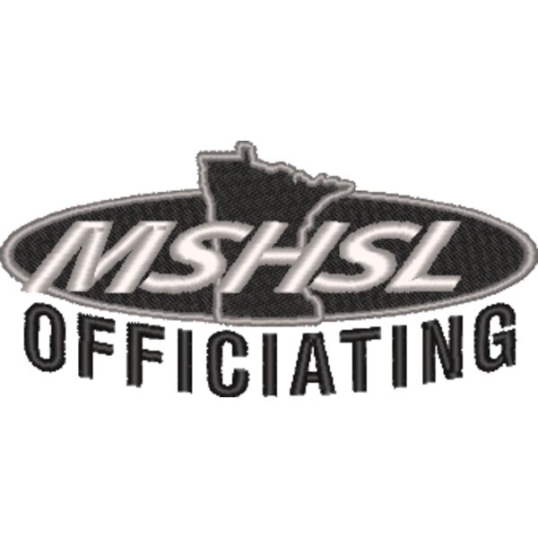 MSHSL_Officiating_Left Chest_Grey_EMB_3.5_08012024 Thumbnail