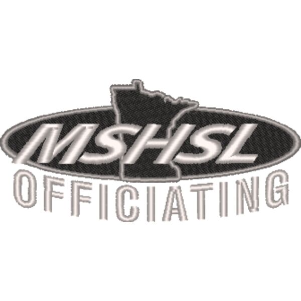 MSHSL_Officiating_Left Chest_Black_EMB_3.5_08012024 Thumbnail
