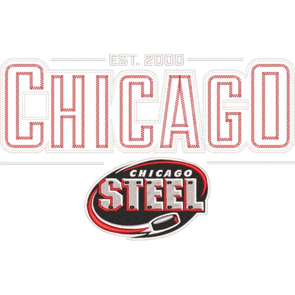 Chicago Steel Hockey_Chicago_Youth_RL40_Twill_9.5_083024 Thumbnail