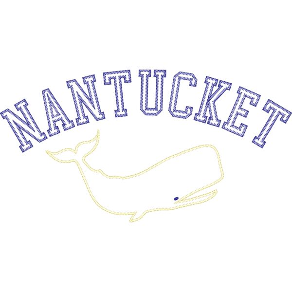 Four Winds_Nantucket Whale_Felt_11.5_032825 Thumbnail