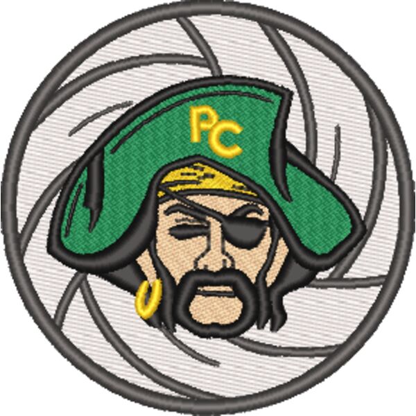 Park Center Volleyball_Pirate Volleyball Logo_Backpack_EMB_3.25_041025 Thumbnail
