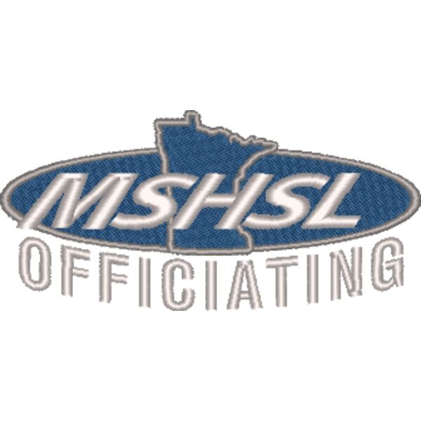 MSHSL_Officiating_Left Chest_Navy_EMB_3.5_04302025 Thumbnail