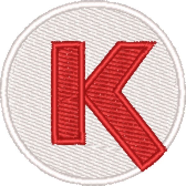 Circle K_Large Left Chest_Red_EMB_1.75_07022025 Thumbnail