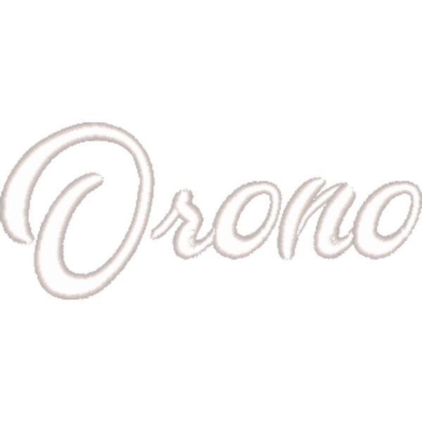 Orono High School_Orono_Script_Left Chest_White Thread_EMB_3.5_08052025 Thumbnail