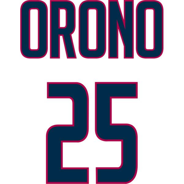 WHITE FRONT - 2023-2024 Orono Basketball White Jersey Front - 5in Num Thumbnail