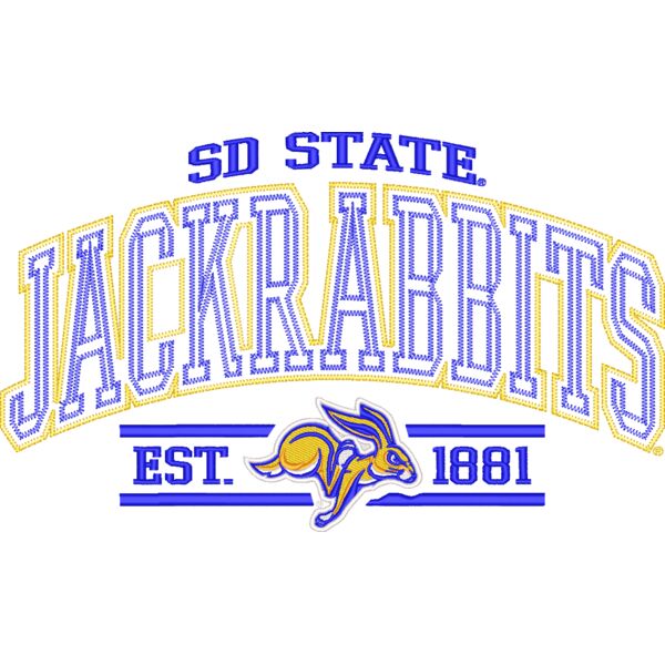 University Bookstore SDSU_Jackrabbits_RT104_Twill_11.5_102225 Thumbnail