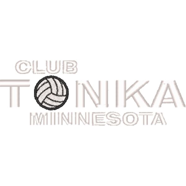 Club Tonka Volleyball_Left Chest_Black_White Thread_EMB_3.75_10302025 Thumbnail