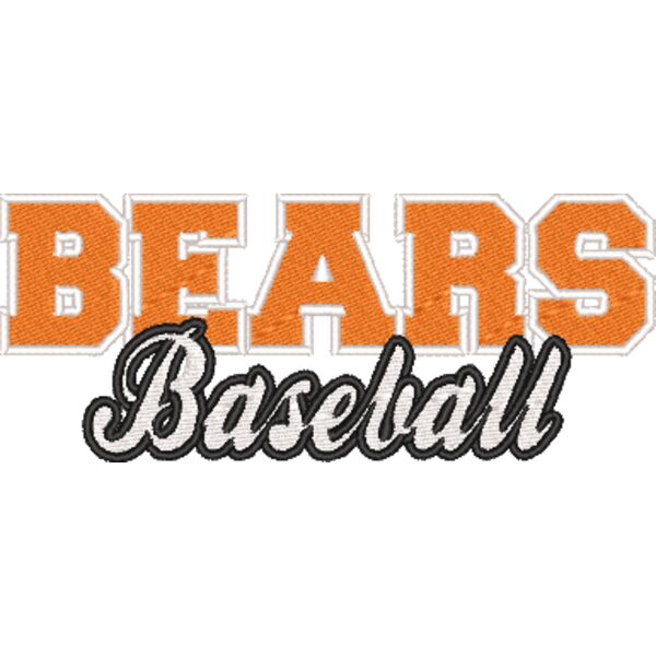 White Bear Lake Baseball_Bear Logo_Left Chest_Cap_EMB_4_02162026 Thumbnail