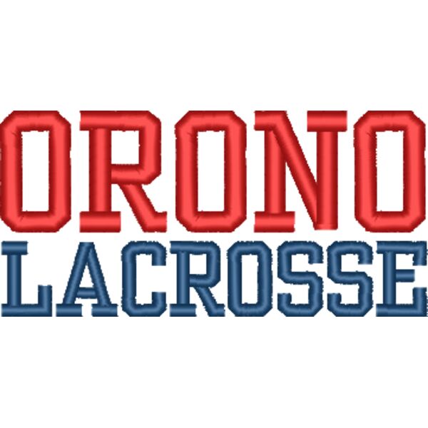 Orono Lacrosse_Beanie Logo 2026_White Beanie_EMB_3.75_03092026 Thumbnail