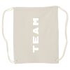 Canvas Drawstring Backpack Thumbnail