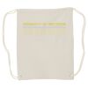 Canvas Drawstring Backpack Thumbnail