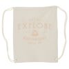 Canvas Drawstring Backpack Thumbnail
