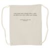 Canvas Drawstring Backpack Thumbnail