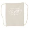 Canvas Drawstring Backpack Thumbnail