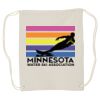 Canvas Drawstring Backpack Thumbnail