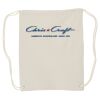 Canvas Drawstring Backpack Thumbnail
