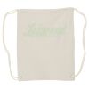 Canvas Drawstring Backpack Thumbnail