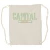 Canvas Drawstring Backpack Thumbnail