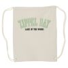 Canvas Drawstring Backpack Thumbnail