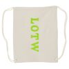 Canvas Drawstring Backpack Thumbnail