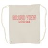 Canvas Drawstring Backpack Thumbnail