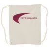 Canvas Drawstring Backpack Thumbnail