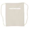 Canvas Drawstring Backpack Thumbnail