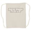 Canvas Drawstring Backpack Thumbnail