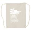 Canvas Drawstring Backpack Thumbnail