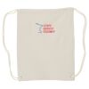 Canvas Drawstring Backpack Thumbnail