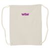 Canvas Drawstring Backpack Thumbnail