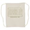 Canvas Drawstring Backpack Thumbnail