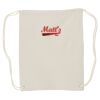Canvas Drawstring Backpack Thumbnail