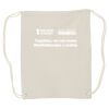 Canvas Drawstring Backpack Thumbnail