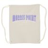 Canvas Drawstring Backpack Thumbnail