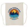 Canvas Drawstring Backpack Thumbnail