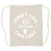Canvas Drawstring Backpack Thumbnail