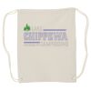 Canvas Drawstring Backpack Thumbnail