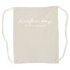 Canvas Drawstring Backpack Thumbnail