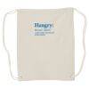 Canvas Drawstring Backpack Thumbnail