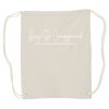 Canvas Drawstring Backpack Thumbnail